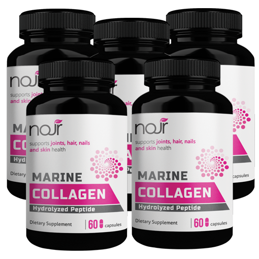 Marine Collagen 350mg 5 Bottles