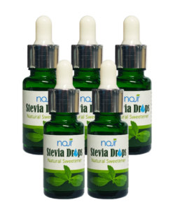 5 Bottles Stevia Drops (15ml)