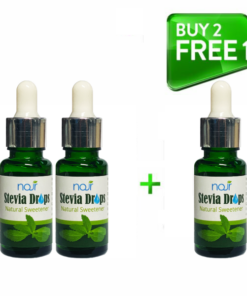 Stevia Drops (15ml) 2 Bottles FREE 1